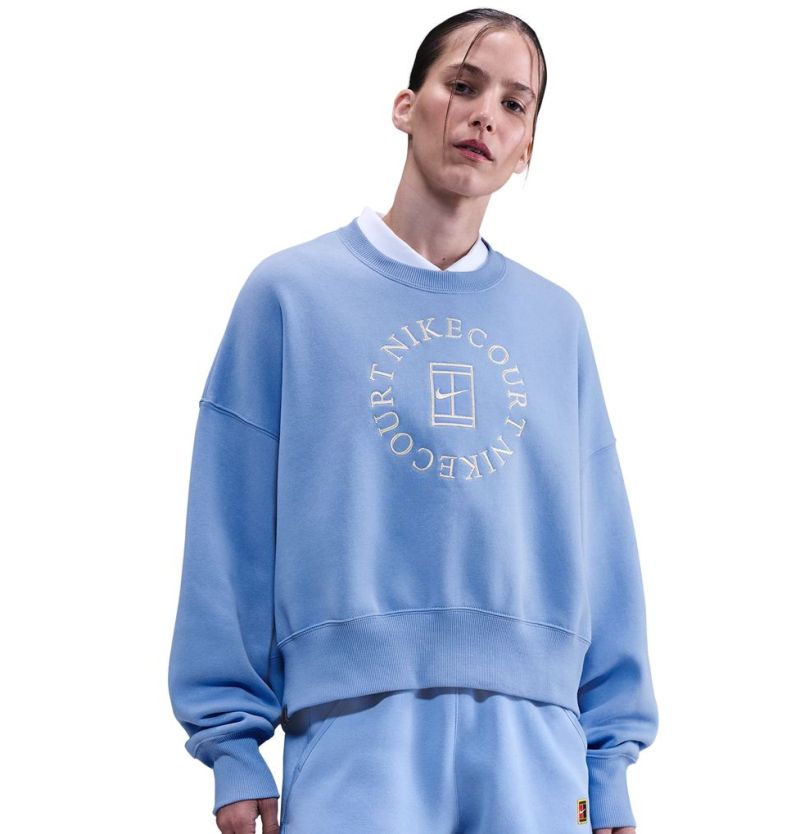 Damska bluza tenisowa Nike Court Heritage Phoenix Fleece